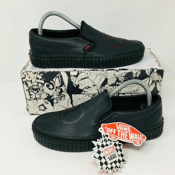 Vans Shoes - *NEW* Vans X Marvel Black Widow Women's Shoe